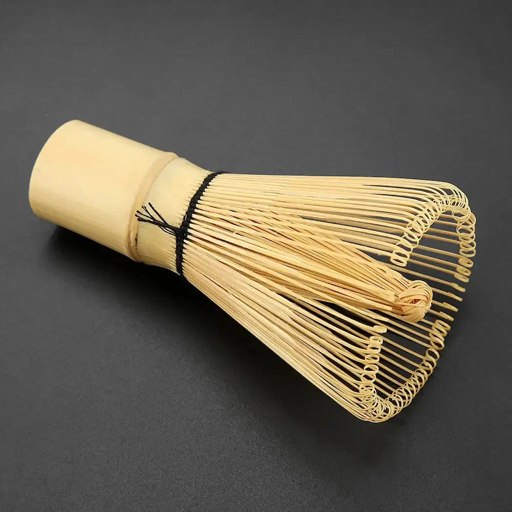 Bamboo Matcha Whisk Tool - NestNexus for whisking matcha green tea into a frothy beverage, crafted from high-quality bamboo.