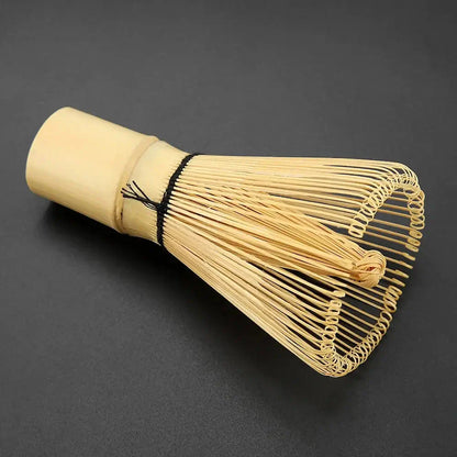 Bamboo Matcha Whisk Tool - NestNexus for whisking matcha green tea into a frothy beverage, crafted from high-quality bamboo.