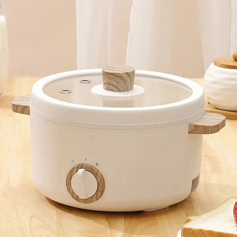 Compact Mini Electric Cooking Pot for Quick Meals