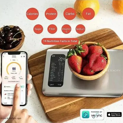 Smart Nutrition Kitchen Scale for Accurate Measurements