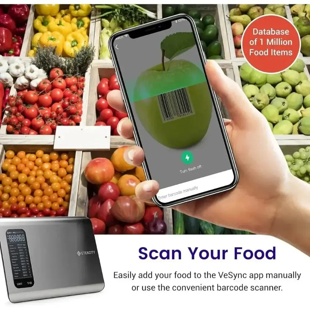 Smart Nutrition Kitchen Scale for Accurate Measurements